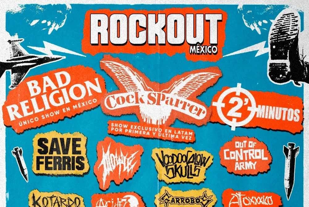 Rockout México 2026: El Altar del Punk y la Resistencia en el Foro Cuauhtémoc
